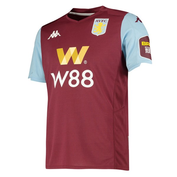 Maillot Football Aston Villa Domicile 2019-20 Rouge